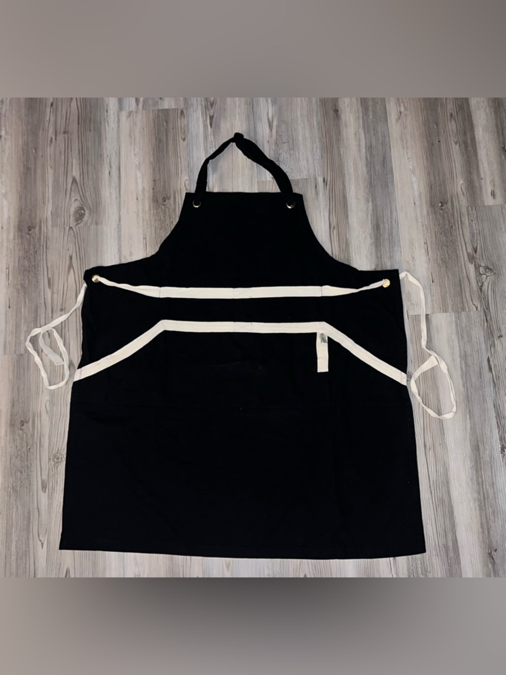 Le Creuset Apron 100% Cotton Canvas Black
